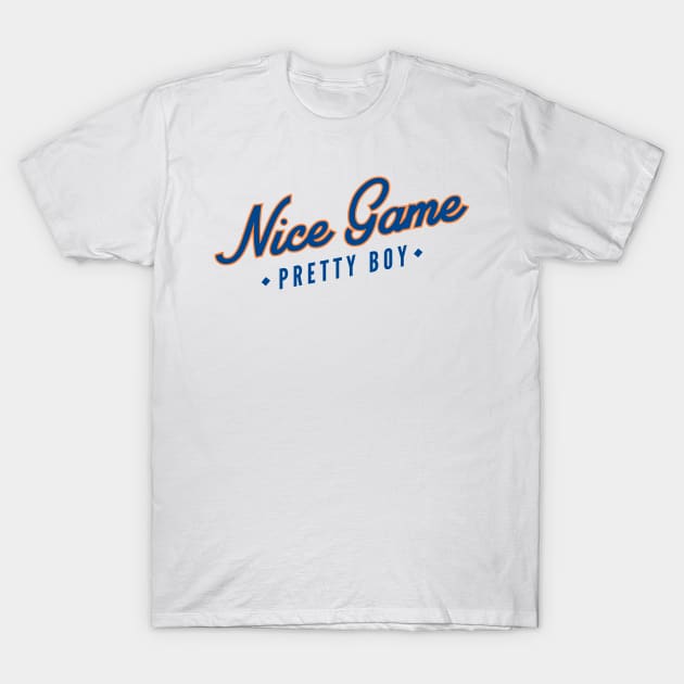 Nice Game Pretty Boy T-Shirt by artnessbyjustinbrown